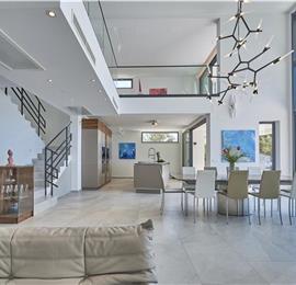 6 bedroom villa with infinity pool and sea views, Korcula Island, sleeps 12